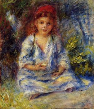 Pierre Auguste Renoir : The Little Algerian Girl